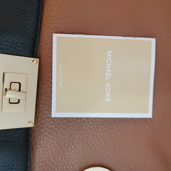 Michael Michael Kors Large Sloan Bag Brown and Black Pebble Leather Shoulder Bag - Picture 12 of 13